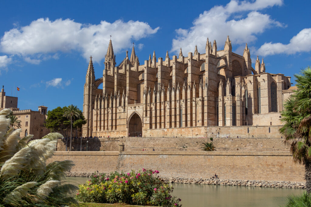 De cathedraal van Palma de Mallorca
