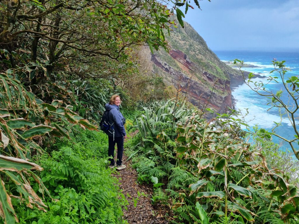 Hike langs de kust