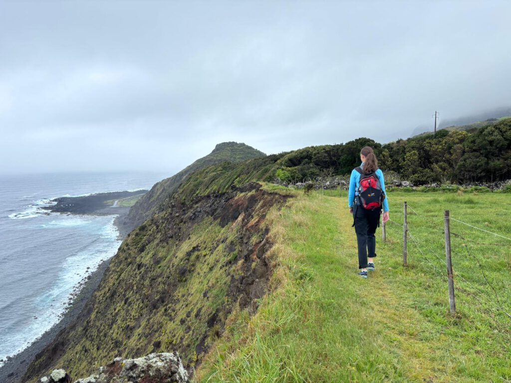 Hike richting Faja Grande